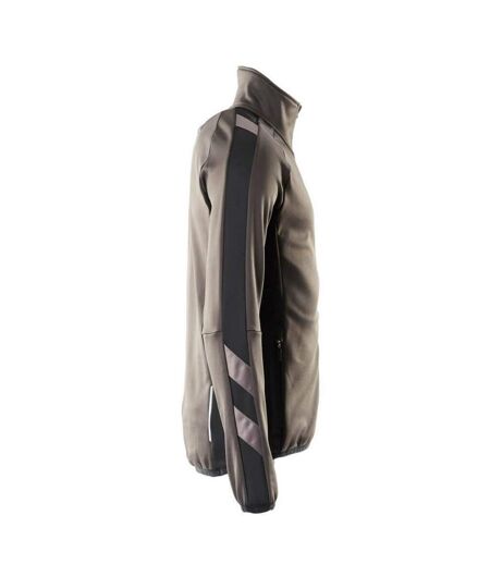 Mens Unique Fleece Jacket Dark Anthracite Black Mascot