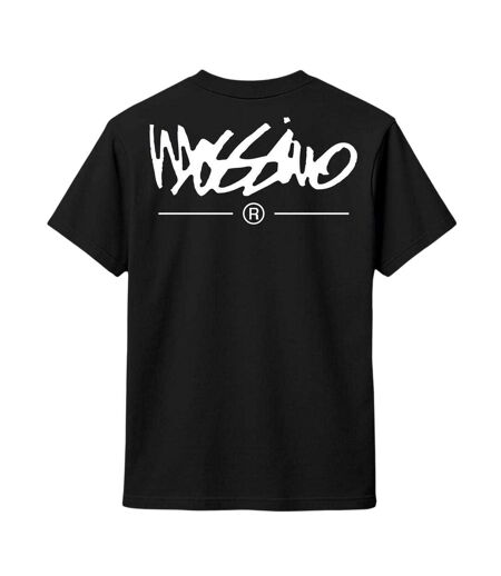 T-shirt Motif/style  Homme Noir Signature