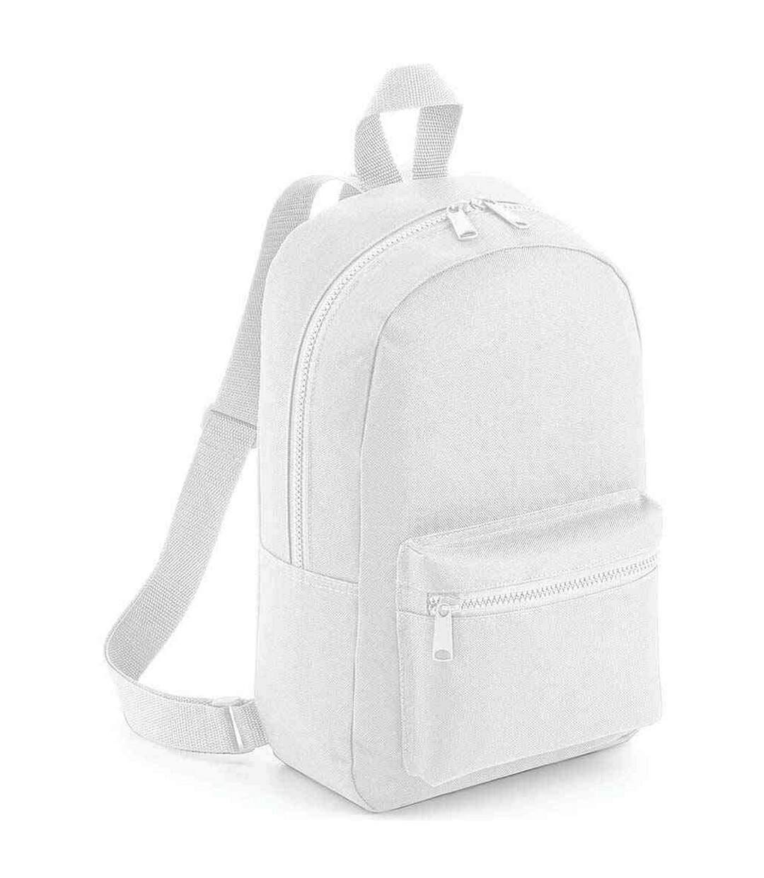 Mini sac à dos essential fashion taille unique blanc Bagbase-1