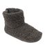 Mens Furry Sherpa Memory Foam Slipper Boots-3