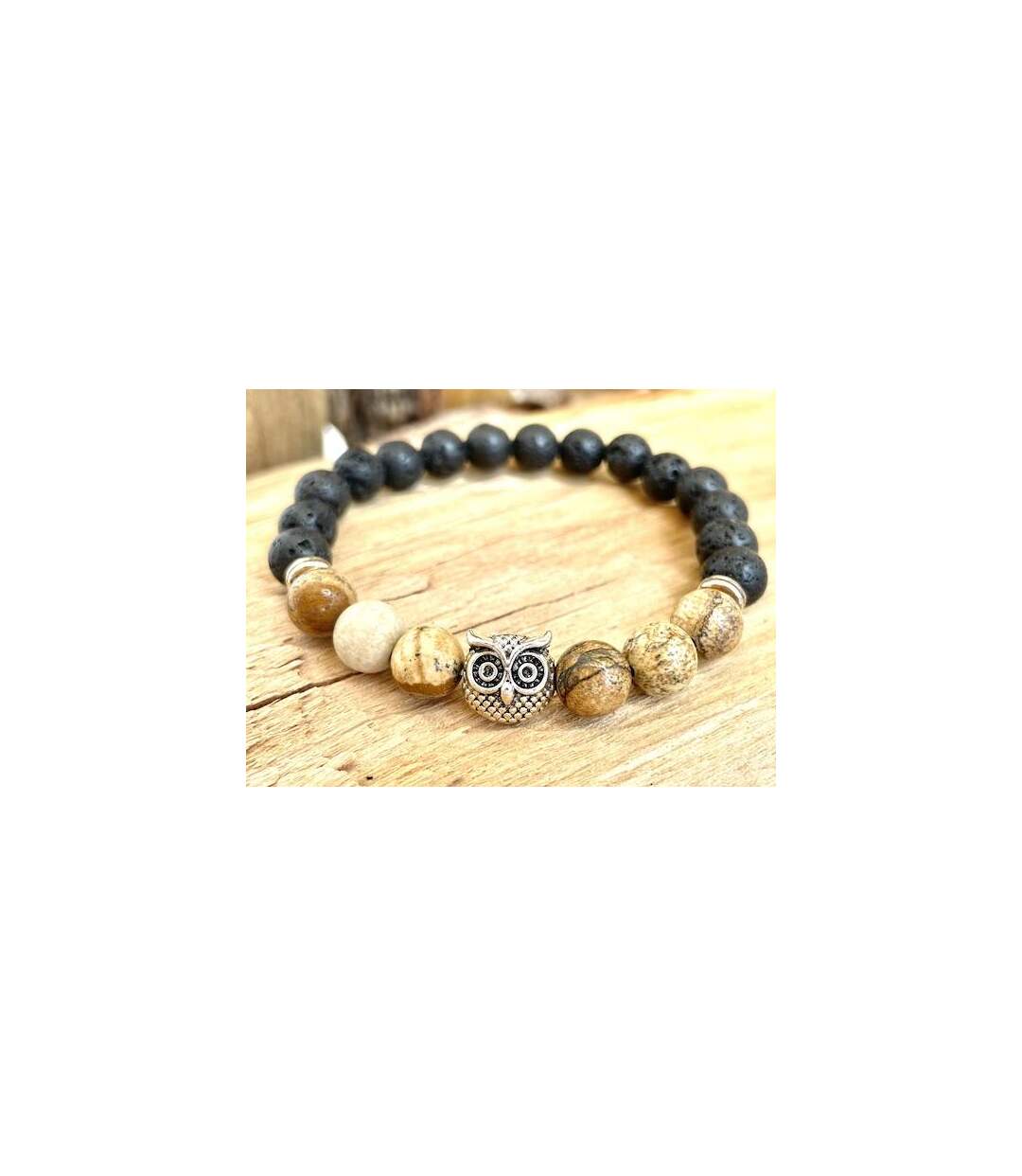 Bracelet Sagesse en jaspe