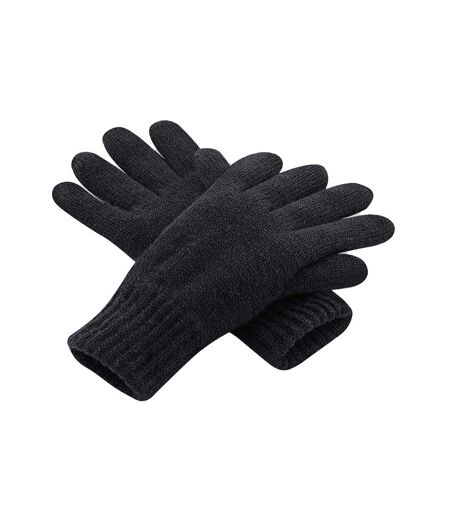 Beechfield Unisex Adult Classic Thinsulate Gloves (Black)