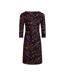 Womens/ladies starshine floral organic cotton dress nightshade Weird Fish