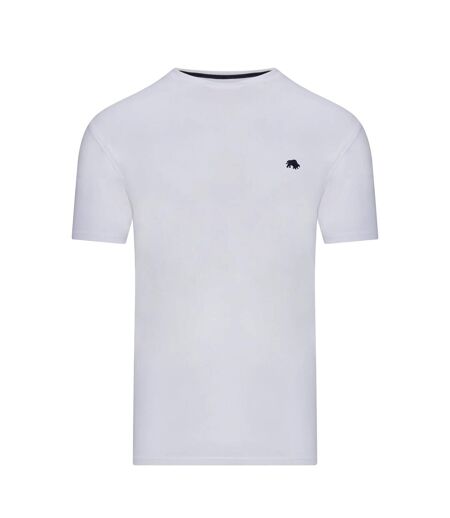 Pack Of 3  Mens Classic Organic Cotton T-shirt  Black White Navy Raging Bull