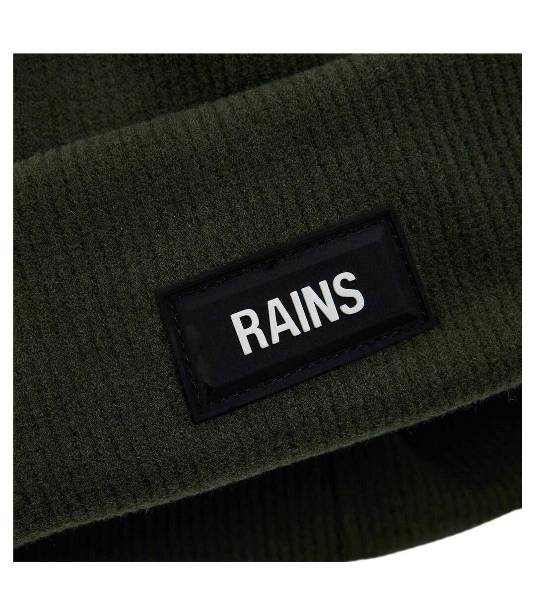 Bonnet Motif/style Texte Du Symbole Adulte Vert Rains-3