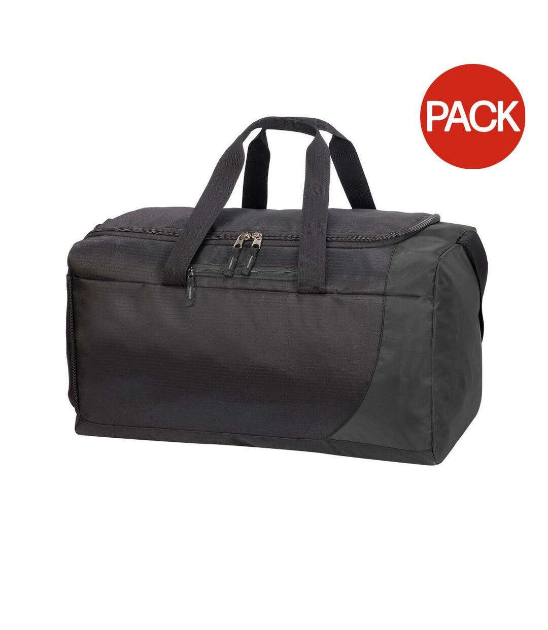 Lot De 2  Sac De Voyage 43l Naxos Taille Unique Noir Gris Foncé Shugon-1