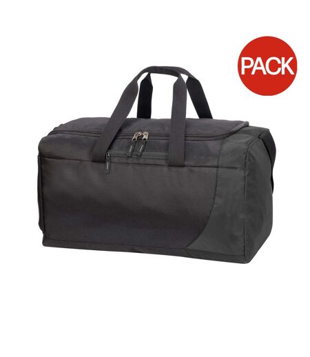 Lot De 2  Sac De Voyage 43l Naxos Taille Unique Noir Gris Foncé Shugon
