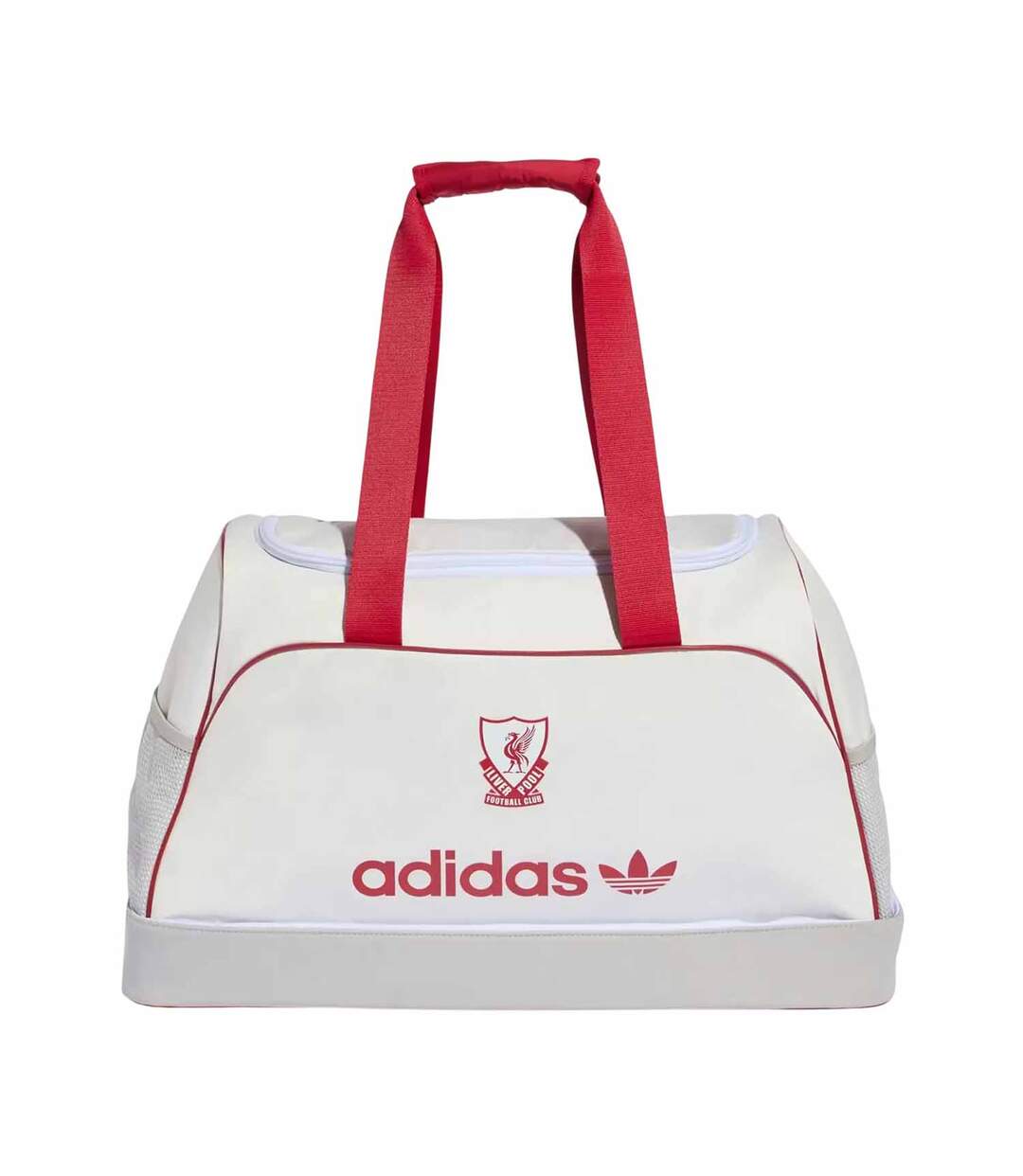 Sac De Sport/voyage Motif/style Liverpool Fc Originals 32,5 Cm X 51 Cm Blanc Rouge Adidas-1