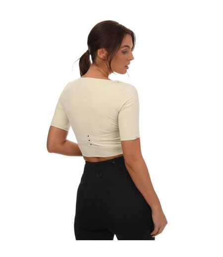 Haut court active femme beige Castore