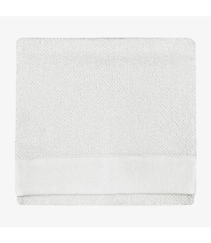 Furn Textured Weave Bath Towel (White) (130cm x 70cm) - UTRV2830