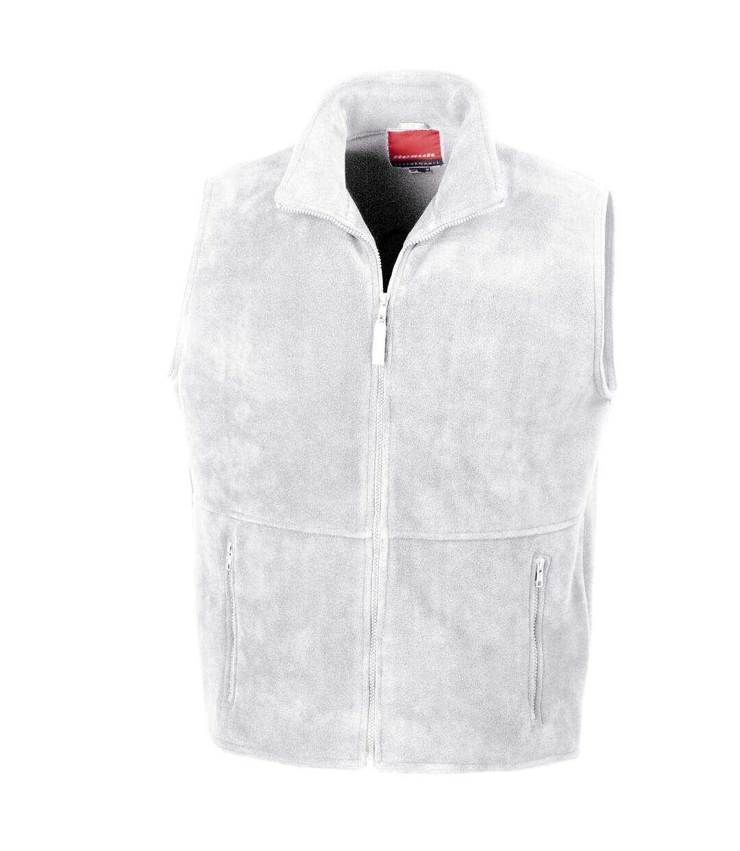 Veste sans manches adulte blanc Result