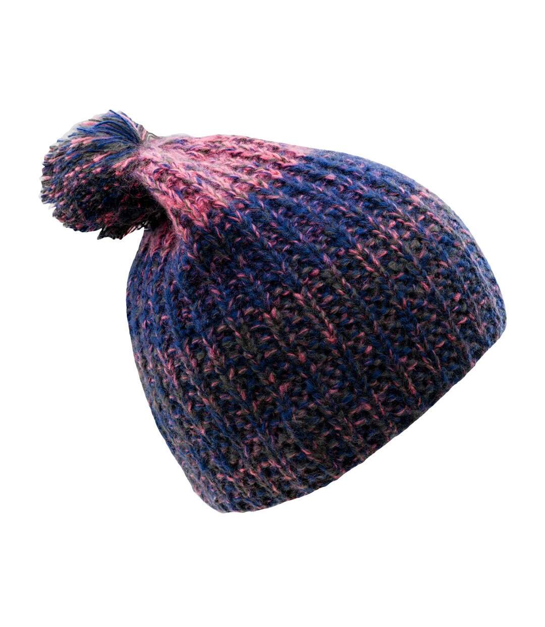 Bonnet Motif/style Ombré Hilma Femme Bleu Foncé Bleu Mer Pêche Ambre Hi-Tec-2