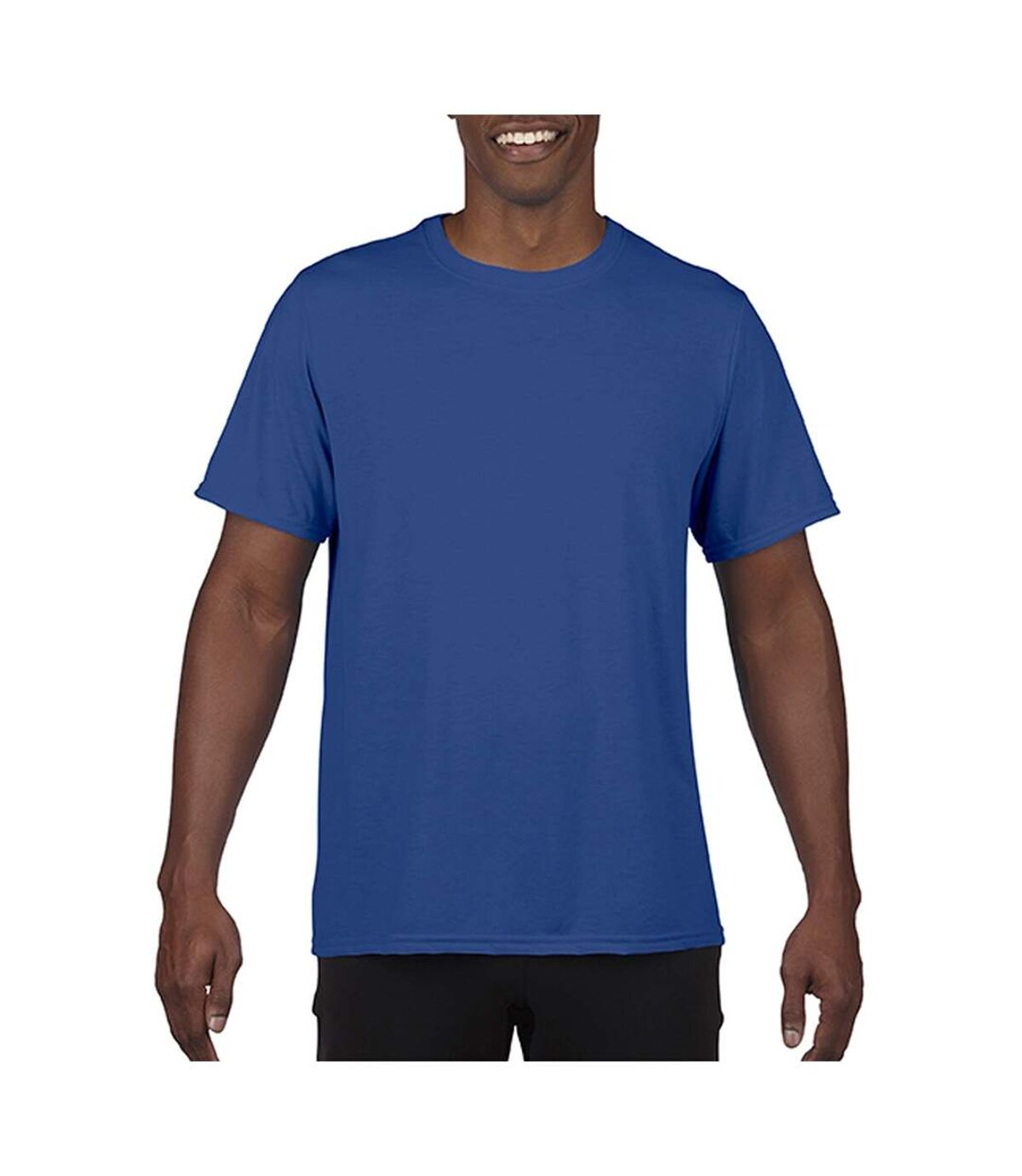 Gildan Mens Core Short Sleeve Moisture Wicking T-Shirt (Sport Royal) - UTBC3715