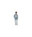 Veste En Jean Motif/style Drapeau Homme Bleu Tommy Jeans-1