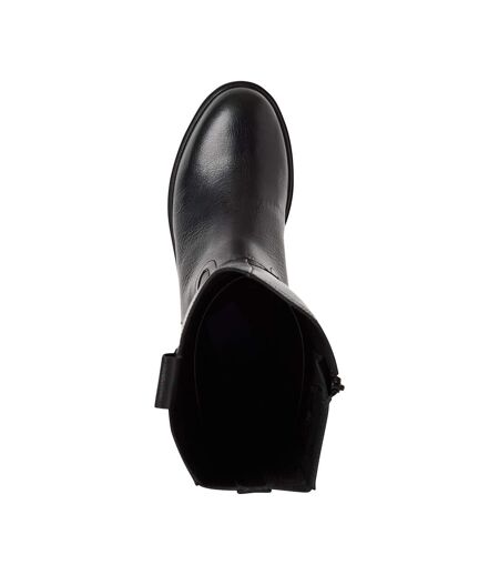 Bottes Plate Cuir Tamaris
