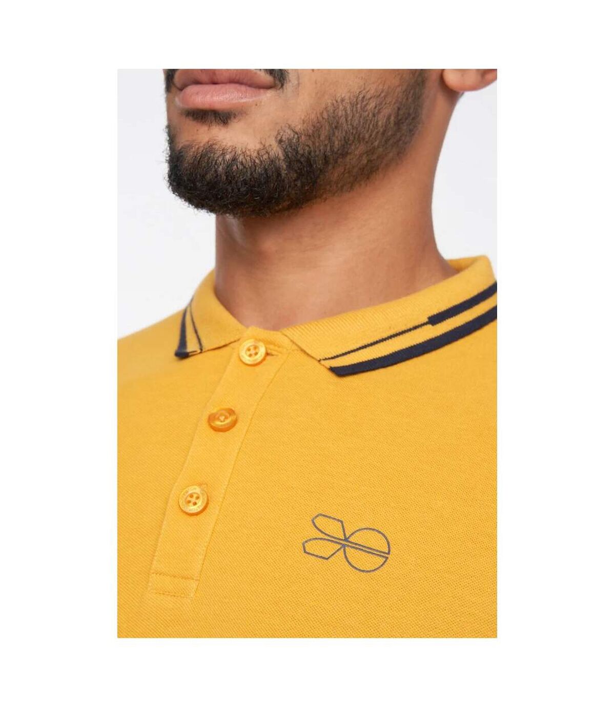 Crosshatch Mens Kermlax Polo Shirt (Yellow)