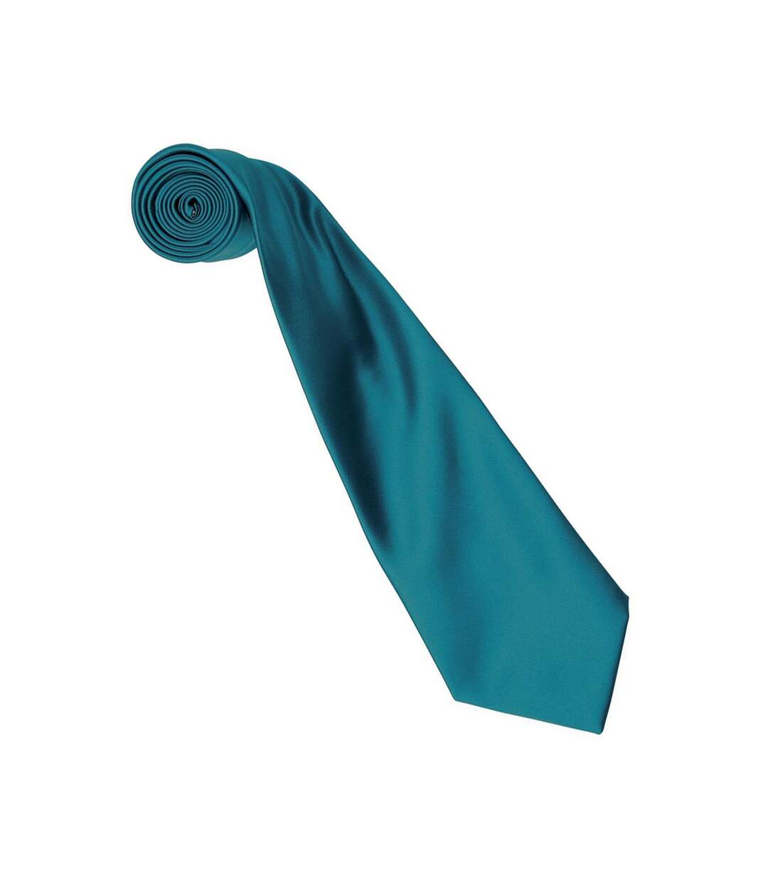 Cravate Colours Collection Taille Unique Bleu Sarcelle Premier-2