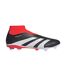 Mens Predator Elite Firm Ground Football Boots Black White Red Adidas-1