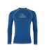 Lycra Manches Longues Bleu Homme Quiksilver Ontour - L