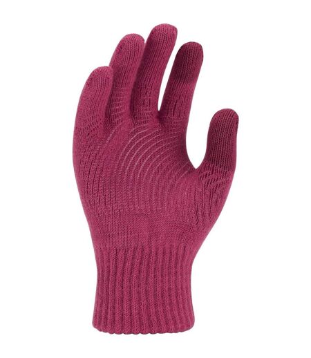 Gants Tech And Grip S-m Pourpre Blanc Nike