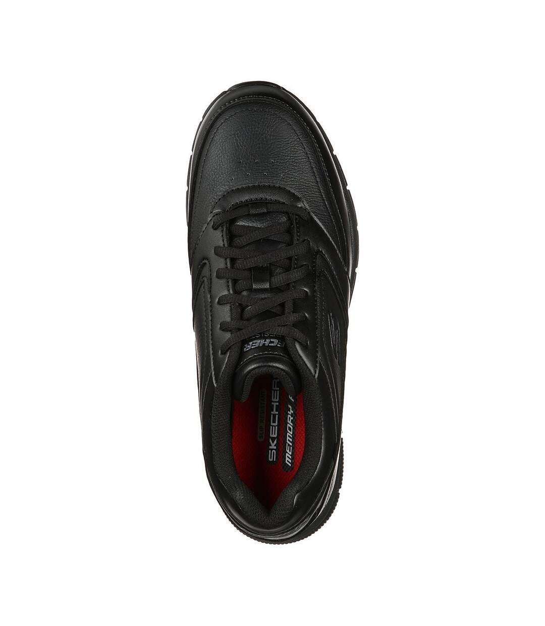 Mens nampa occupational trainers black Skechers-4