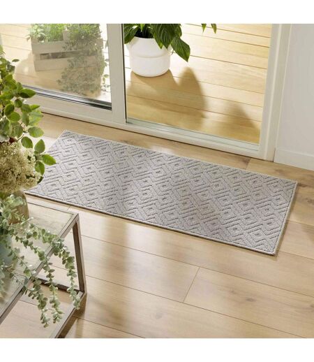 Tapis Multi-Usage Tissé Losi 50x120cm Gris