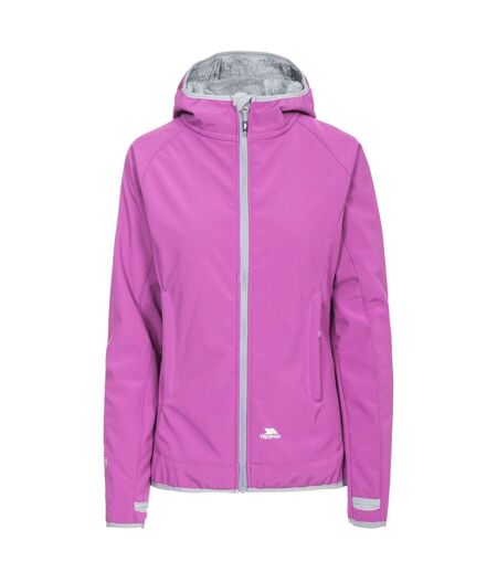 Trespass Womens/Ladies Imani Waterproof Softshell Jacket (Purple Orchid)