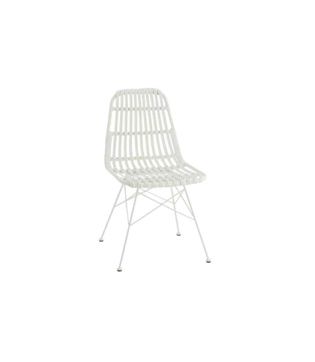 Chaise de Jardin Design Celeste 86cm Blanc