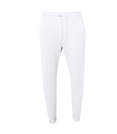 Bella + Canvas Unisex Jogger Sweatpants (White)