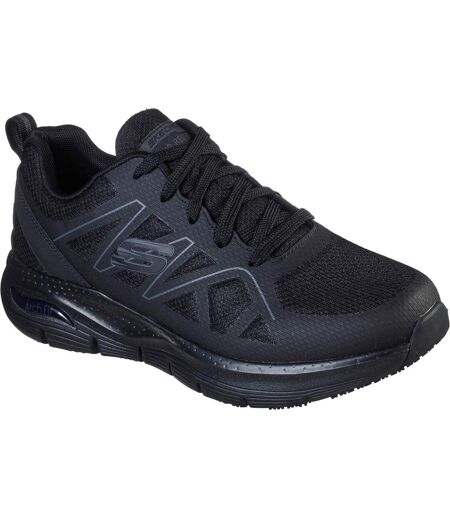 Skechers Mens SR Axtell Safety Shoes (Black) - UTFS7949