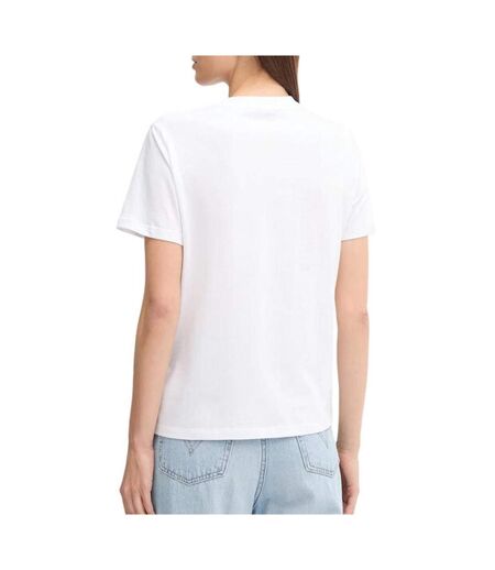 T-Shirt blanc femme calvin klein jeans classic - l