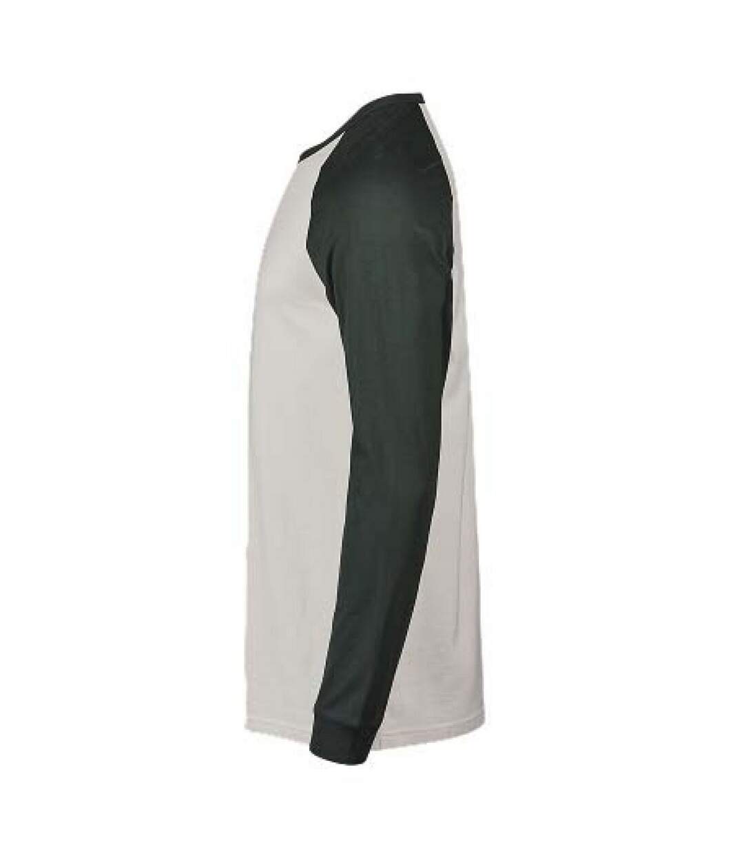 T-shirt Manches Longues Motif/style Balle De Baseball Unlabeled Homme Ciment Vert Foncé Tee Jays-4