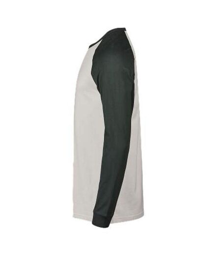 T-shirt Manches Longues Motif/style Balle De Baseball Unlabeled Homme Ciment Vert Foncé Tee Jays