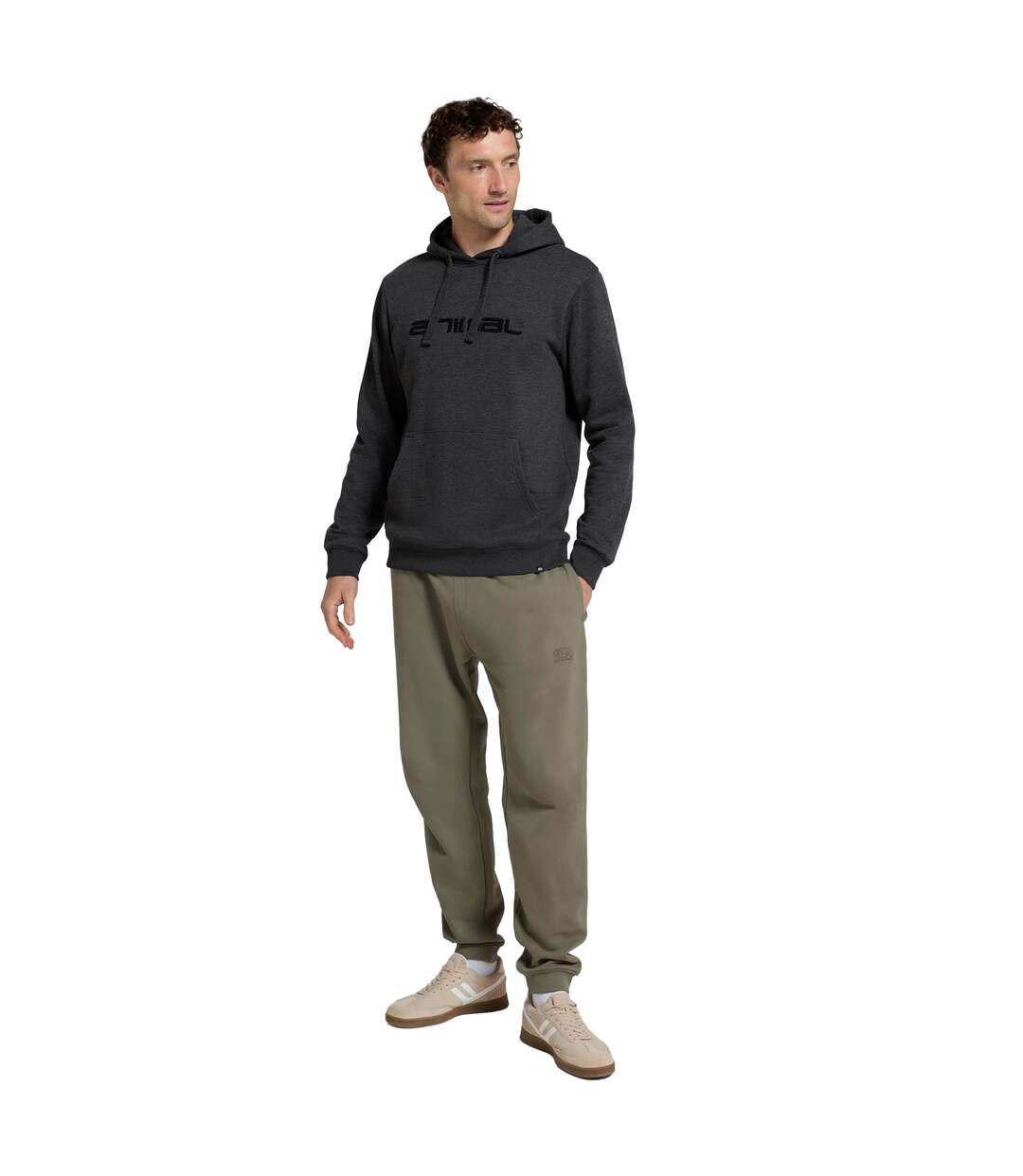 Pantalon De Jogging Driver Homme Vert Kaki Animal-4