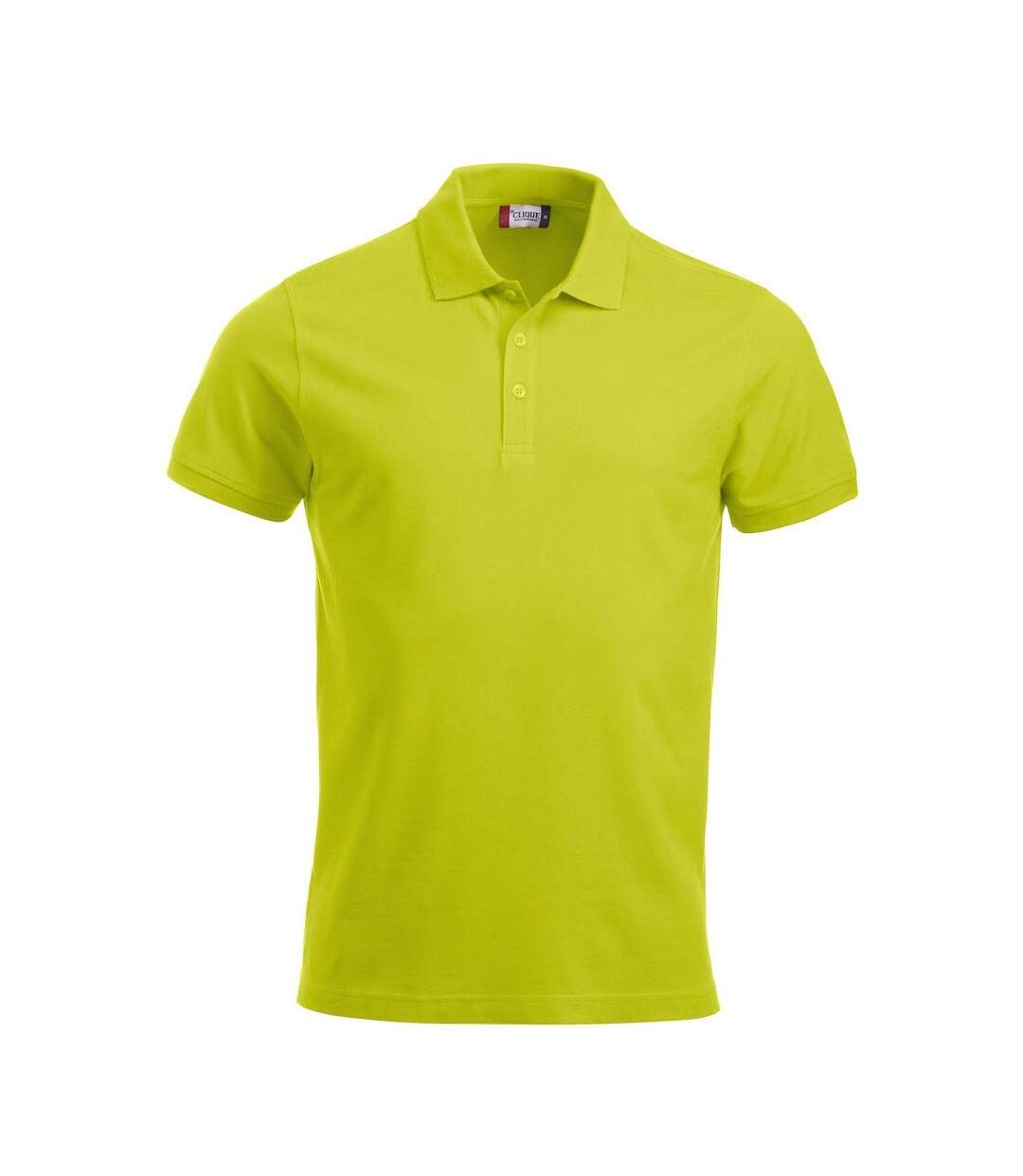 Polo classic lincoln homme vert fluo Clique Clique