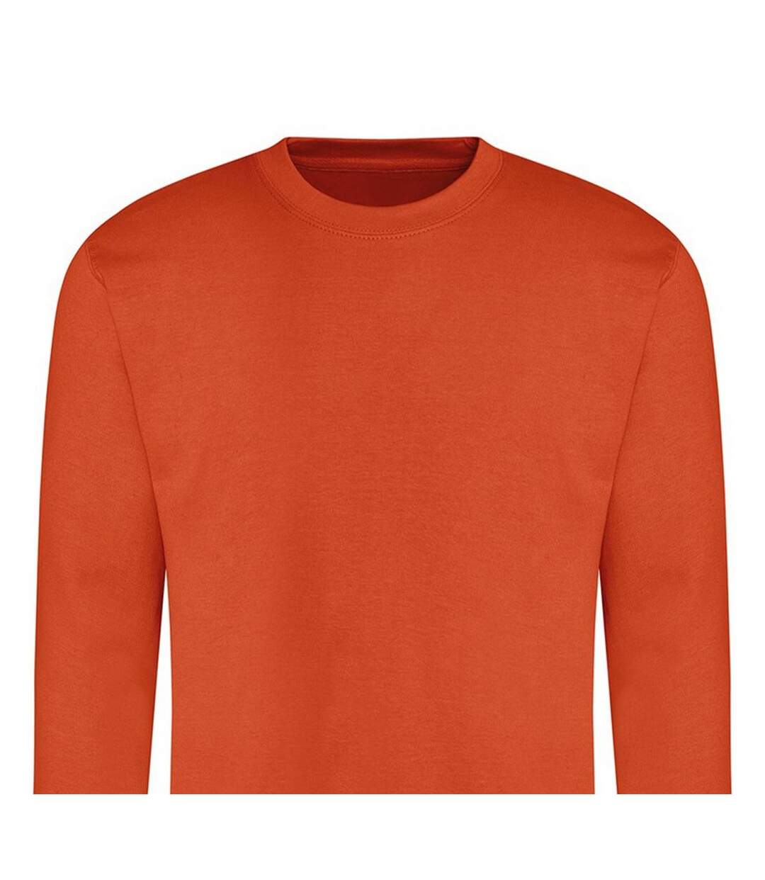 Sweat Adulte Orange Foncé Awdis-2