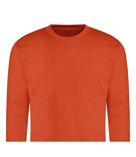 Sweat Adulte Orange Foncé Awdis