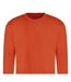 Sweat Adulte Orange Foncé Awdis-2