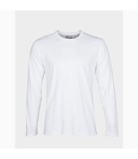 Skinnifit Mens Feel Good Long Sleeved Stretch T-Shirt (White) - UTRW4736