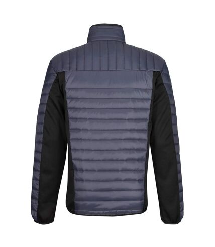 Regatta Mens Tourer Hybrid Padded Jacket (Seal Grey/Black) - UTPC4682