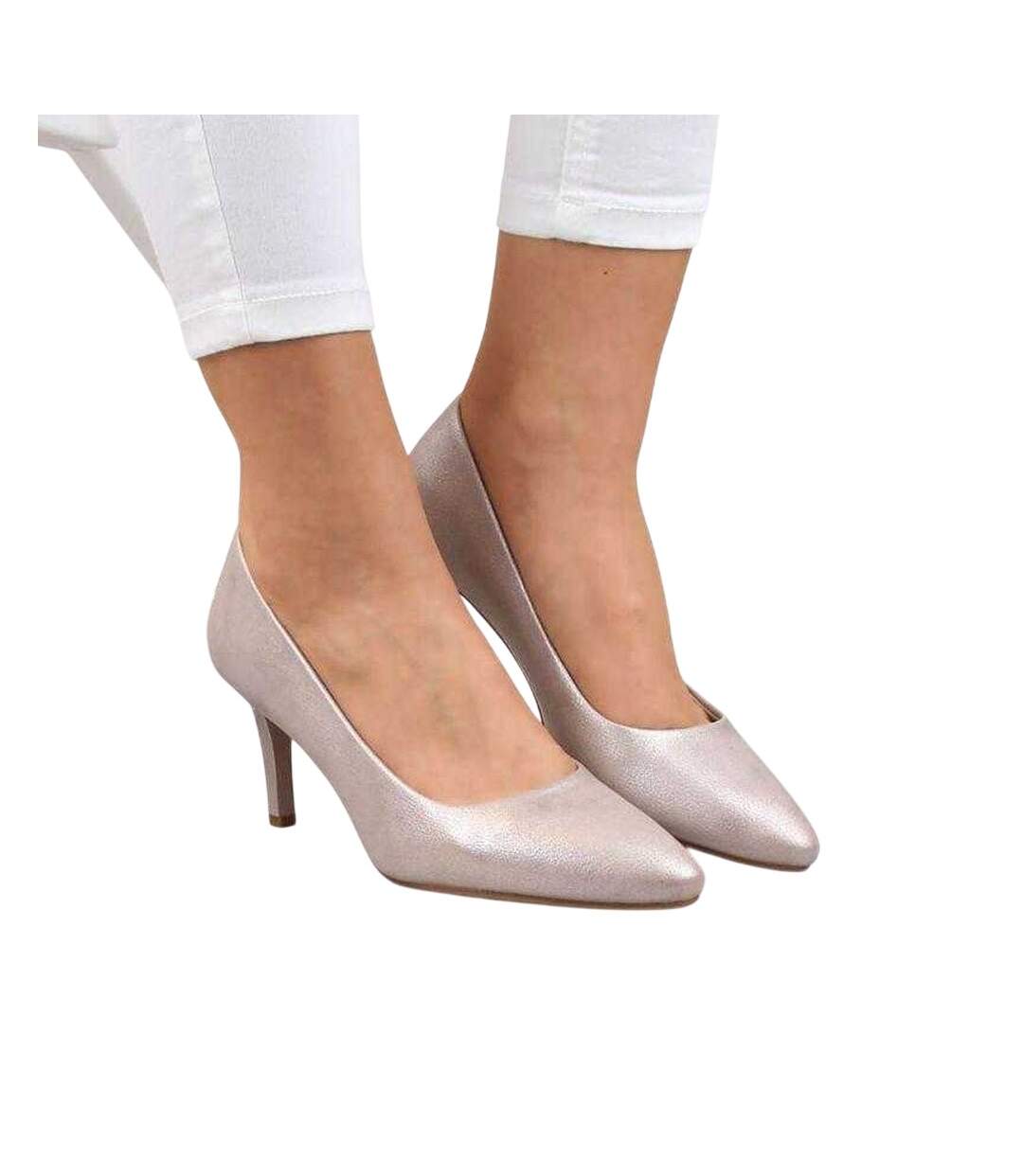 Ballerines Femme Doré Sergio Leone-4