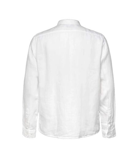 Chemise Manches Longues Liam Homme Blanc Boss