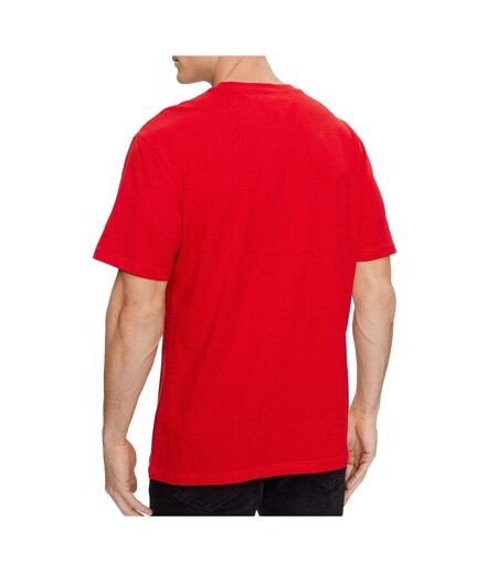 T-shirt Rouge Homme Tommy Hilfiger Small Flag