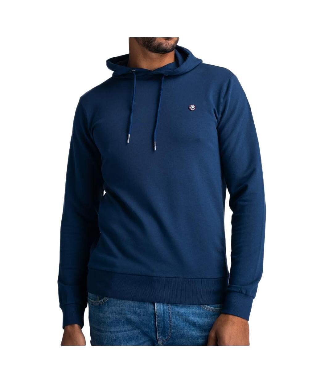 Sweat à capuche bleu homme petrol industries hooded - 3xl-1