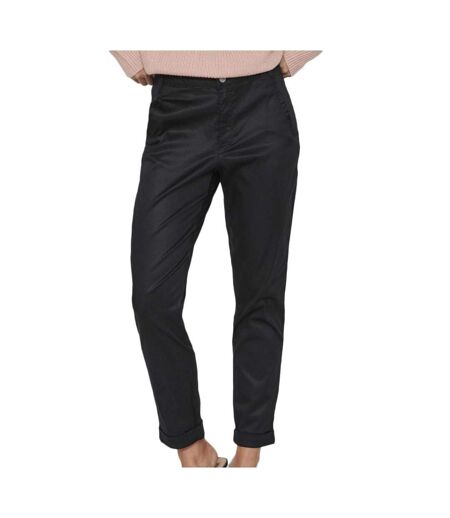 Pantalon Chino Noir Femme Vila new pant - 36