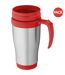 Bullet Sanibel Insulated Mug (Pack of 2) (Silver/Red) (12 x 18 x 8 cm) - UTPF2463