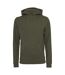 Build Your Brand Mens Heavy Pullover Hoodie (Olive)
