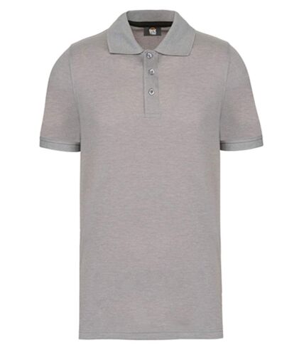 Polo manches courtes - Homme - WK274 - gris oxford