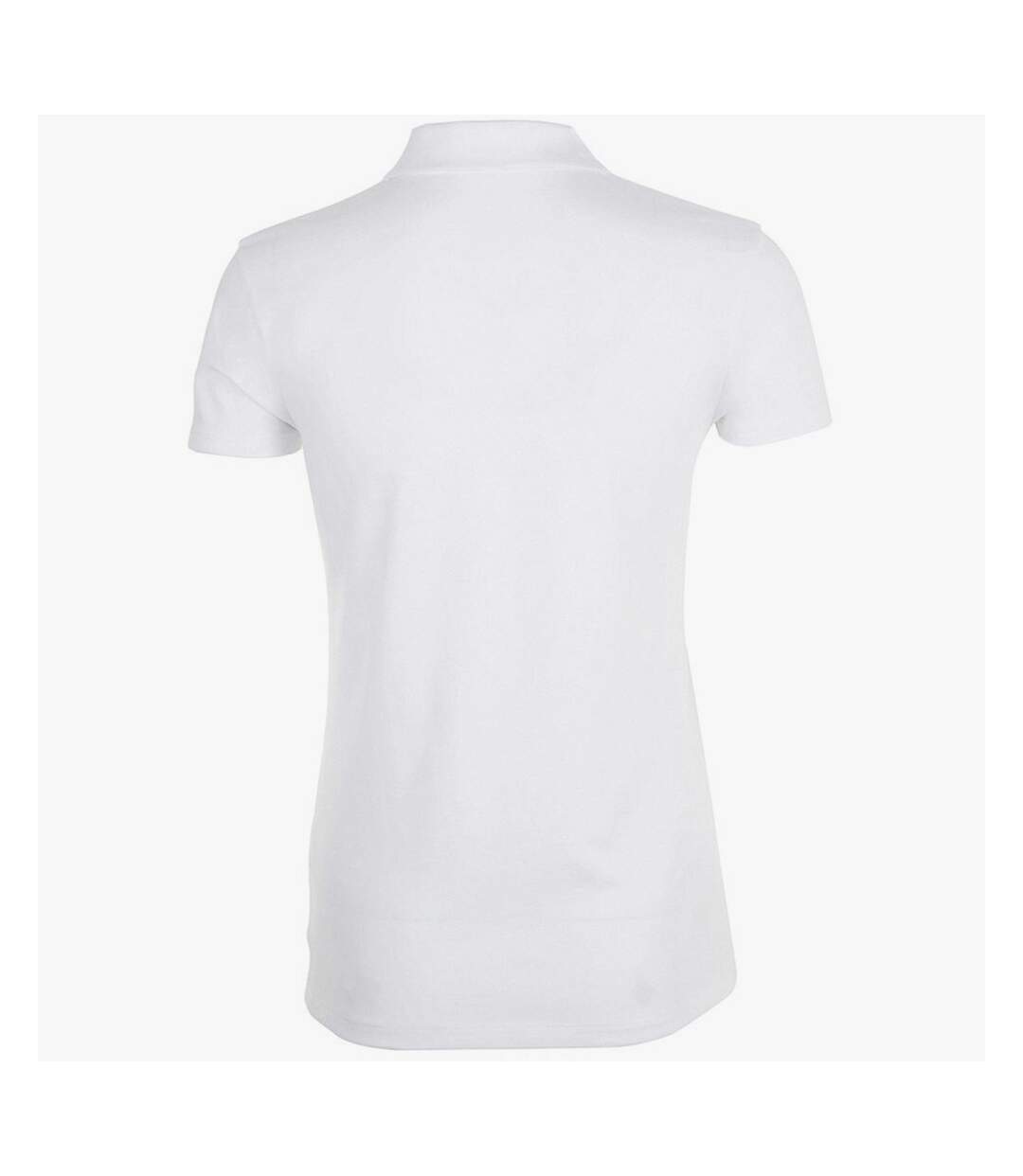 Phoenix polo uni femme blanc SOLS