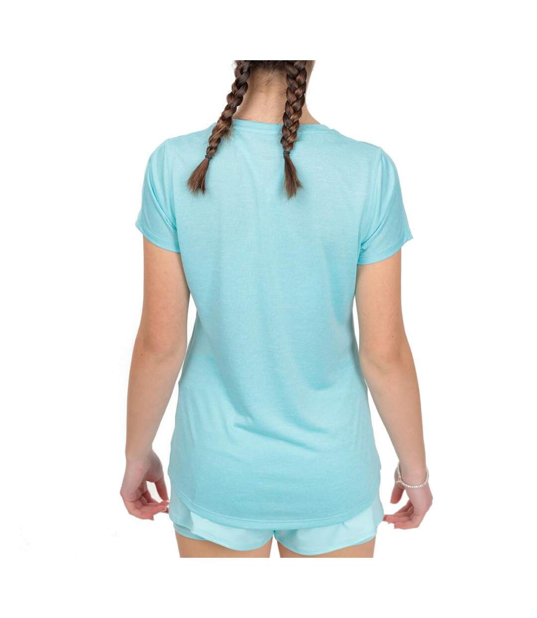 T-shirt Bleu Clair Femme Mizuno Impulse - XS